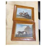 FRAMED HORSE PRINTS 10 X 12