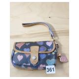 DOONEY AND BOURKE WRISTLET W/ HEARTS -