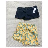 NEW BLACK SZ. 11 SHORTS, AND SWIM TRUNKS