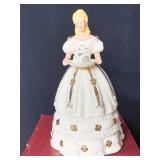 CHRISTMAS LENOX SWEET DELIGHT 8.5" H FIGURINE NIB