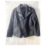 ATHENA MARIE L ZIPPER FRONT JACKET 3 ZIPPER