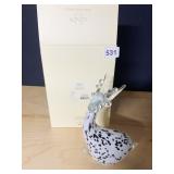 ART GLASS DEER LENOX