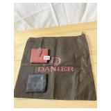 RED COACH WALLET AND TUMI BLACK MEN