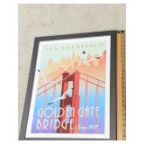 BRIDGE PICTURE FRAMED
