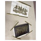 THIA TEMPLE RUBBINGS 20 X 29