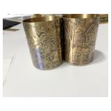 SOLID BRASS PEN HOLDERS WENDELL AUGUST