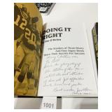 DOING IT RIGHT STEELERS, SIGNED