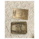 BRASS BELT BUCKLES