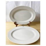 HOMER LAUGHLIN 15.5" W PLATTERS