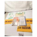 JIM VAUGHAN CARDBOARD SIGNS, BERBECKER SURGEONS
