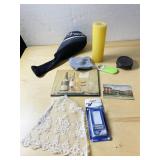 VELCRO, WINE PLAQUE, GOLF CLUB HOLDER,