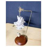 SANTA JEWELS MUSICAL FIGURINE WITH STAND