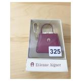 ETIENNE AIGNER COIN PURSE/KEY CHARM NEW IN BOX