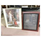 FRAMED PRINT THE ACCOLADE EDMUND BLAIR LEIGHTON