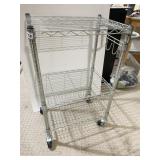 ROLLING 3 TIER CART 34" H X 27" L X 16" D