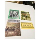 AUTO MAGAZINES 1968, 1969, DO NOT TOUCH SIGN