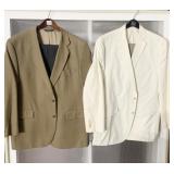 46R 2 SUIT JACKETS AND PANTS 38 W