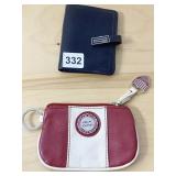 BLACK COACH WALLET AND RAH RAH COUTURE WALLET