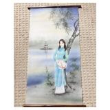 SIGNED JAPANESE PRINT SEE LOWER RIGHT