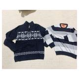 TOMMY HILFIGER L SWEATER AND SONOMA LIFE ZIPPER