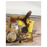 TAPE MEASURE, EASEL, ETC.