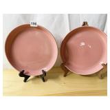 RIMMED SALAD/DINNER PLATES 10.5" ROUND - BOTH