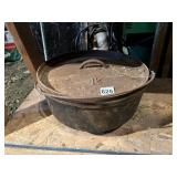 THICK STEEL COOKING POT WITH LID USA MADE