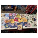 BOY SCOUTS NECK CHIEFS MOST NEW IN PACKAGES AND