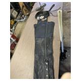 TALL XL LEATHER HARLEY DAVIDSON CHAPS NEW WITH