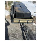 SINGLE AXEL TRAILER WITH TITLE 1969 4X8 TIRES