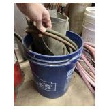 BUCKET FULL OF BELIEVED TO BE OAKUM