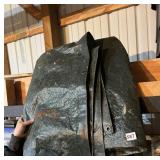 THICK GREEN TARP NICE COND.