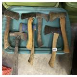 GROUP OF HAMMERS AND JACKETS