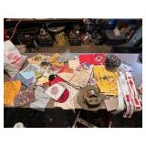 BOY SCOUTS PATCHES WITH BOONIE HAT AND OTHER