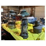 COLEMAN LANTERNS AND OTHERS SOME COMPLETE SOME