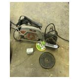 CIRCULAR SAW AND CORDED DRILL