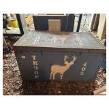 BLUE BOY SCOUT TRUNK WITH VARIOUS COOK WEAR