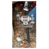 CRAFTSMAN BENCH GRINDER ON STAND