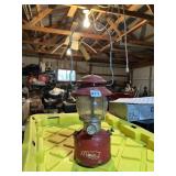 COLEMAN LANTERN RED VINTAGE