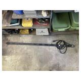 LONG METAL BRACKETED PLUG BAR