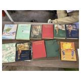 ASSORTED HARDBACK SCOUTING INSTRUCTION BOOKS ON
