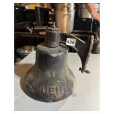 USN STEEL BELL 10IN