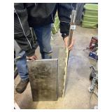 2 FT COPPER PIPE WITH THREADED RODS AND OTHERS