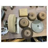 WIRE WHEELS AND GRINDING ATTACHMENT