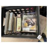 MILK CRATE AND RIFLEMAN BOOKS AND MAGAZINES