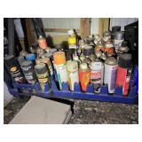 PAINT SPRAY CANS AND OTHERS STARTING FLUIDS