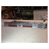 JUKEBOX COIN RETURN SLOT AND CONTROLS