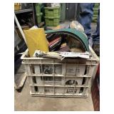 MILK CATE WITH SANDING SUPPLIES