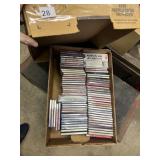 BOX OF CDS ASSORTED BELIEVED ALL TO BE FULL 75