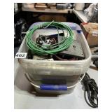 MISC OLDER ELECTRICAL COMPONENTS IN MID-SIZE BIN